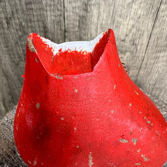 Rustic Tabby Cat Shelf Sitter Wood Love Home Decor Boho Home FAST SHIP - Picture 6 of 8